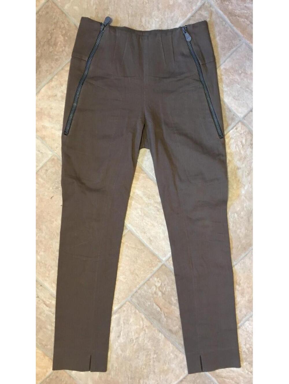 Balenciaga Double Zipper Waist Skinny Pants made in France sz 36 (FR)  4 (US)